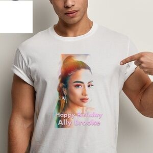 Ally Brooke Happy 30th Birthday Celebration Fan Gift T-Shirt